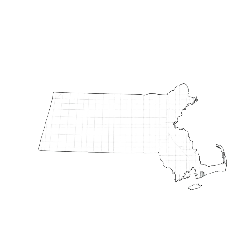 Massachusetts service area map